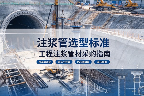 三穗注浆管选型标准