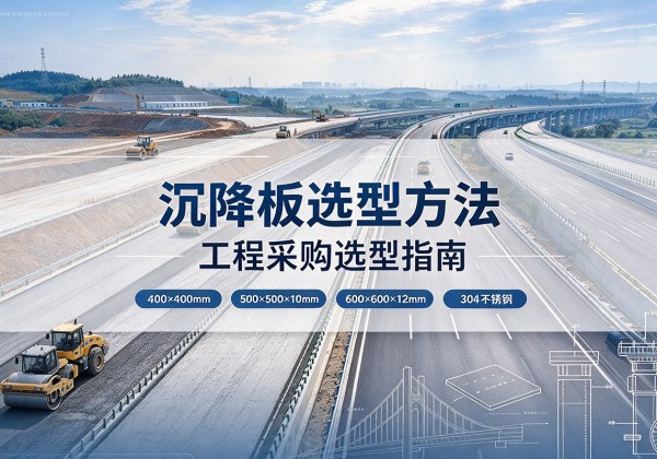 三穗沉降板选择方法