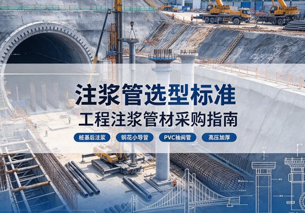 三穗注浆管选型标准